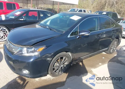 2010 Lexus Hs 250H Premium z USA, uszkodzony, nr VIN JTHBB1BA8A2023951